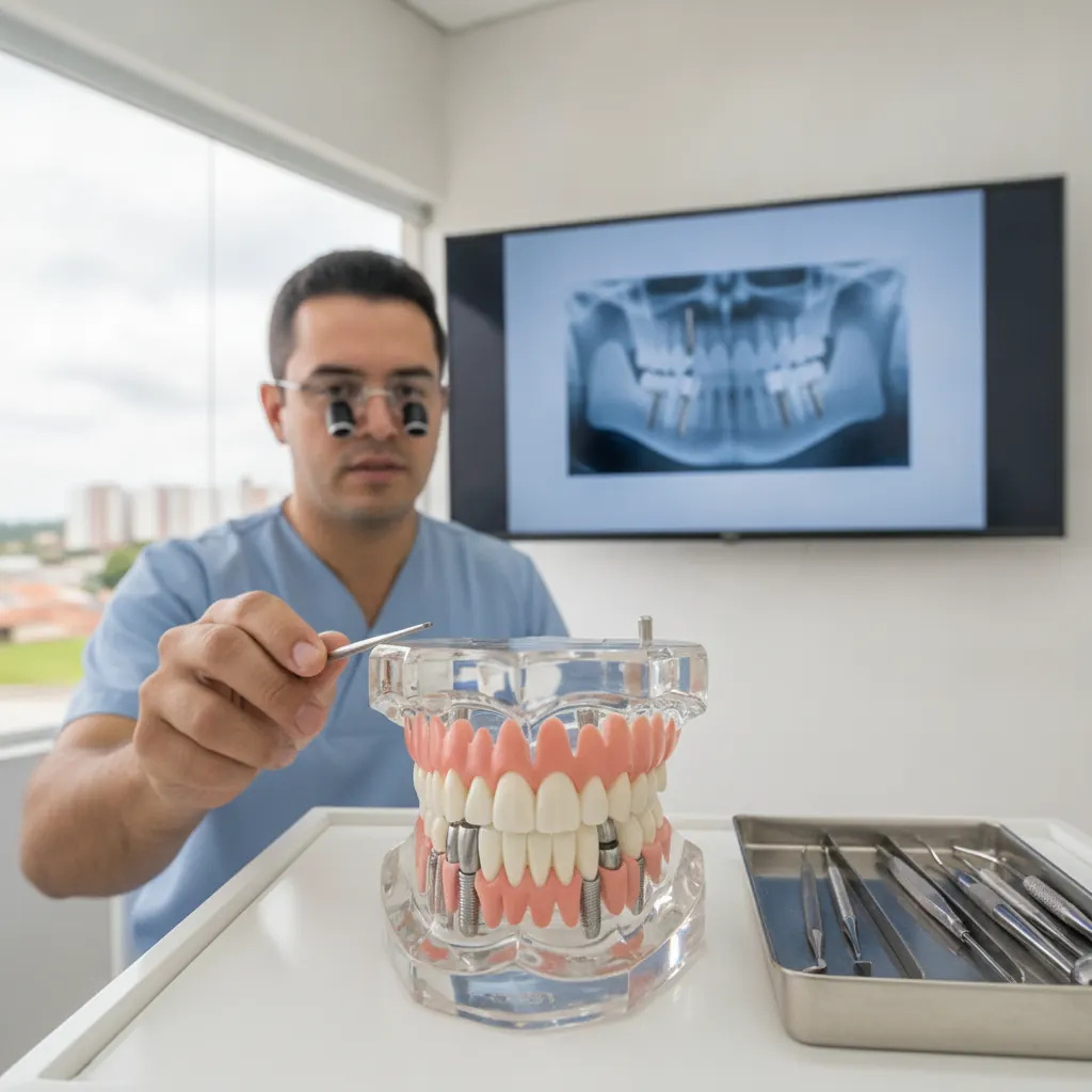 Implante Dentário para Quem Perdeu Todos os Dentes em Senador Canedo